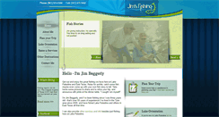 Desktop Screenshot of jimsfishinglakepalestine.com